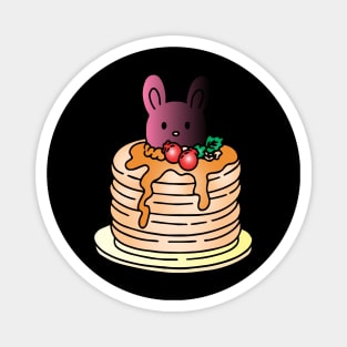 bunny bunny pancakes, bunny Magnet